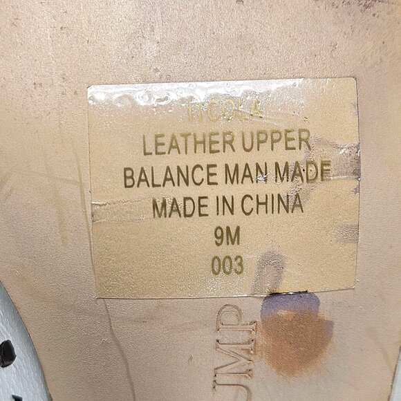 Ivanka Trump Comfy Women Ivory Lazer cut Leather Peep Toe High Heel Pumps 9M - Picture 8 of 15